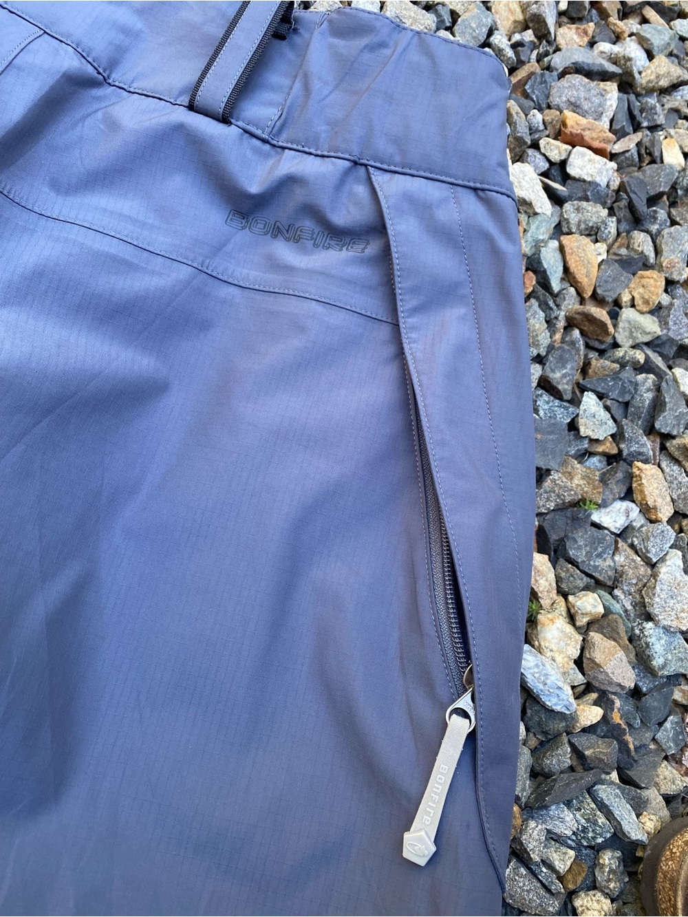 BONFIRE Men's 30K Gore-Tex Backcountry Shell Ski Pants - Slate Blue - Picture 10 of 13